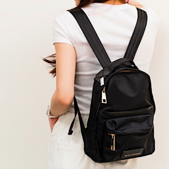 Marc Jacobs Nylon Varsity Small Backpack, Black - Picture 11 of 15